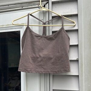 Beyond Yoga Brown Women's Yoga Bra Top